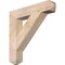 Ekena Millwork Traditional Craftsman Smooth Bracket, Douglas Fir, 3 1/2"W x 20"D x 20"H BKT04X20X20TRA04SDF - alternate 1